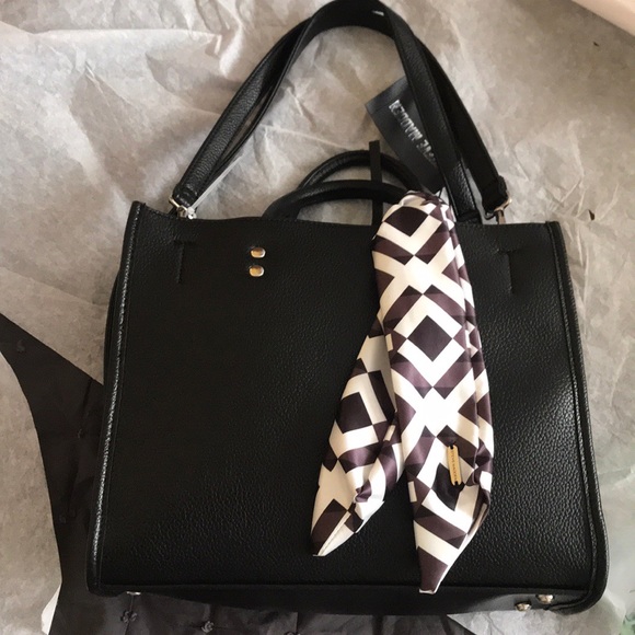 Steve Madden Satchel with scarf detail - Picture 2 of 6
